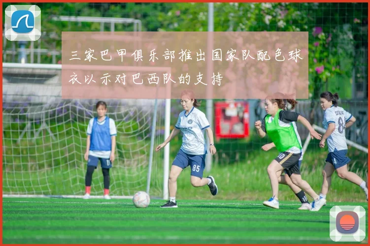 三家巴甲俱乐部推出国家队配色球衣以示对巴西队的支持